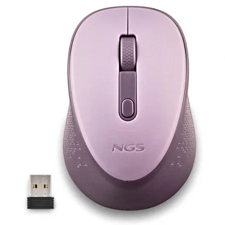 Ngs Ratón Inalámbrico 800/1600 DPI Color Lila Ngs Ratón Inalámbrico 800/1600 DPI Color Lila